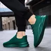Casual schoenen Damyuan Ultralight Non-Slip Sneakers voor mannen Ademende mesh Comfort Running plus size solide color heren's