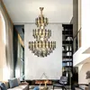 LED DUPLEX LOFT HOLL VILLA CRISTAL LARGO BIG CHANDELIER POST MODERNO MODERNO LOBBY LOBBY LUZ LUZ