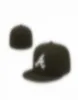 2023 Équipe Baseball Capes à balle fermée complète Summer NY Lettre Gorras Bones hommes femmes décontractées Sport extérieur Flat Fited Hats en taille 71760008