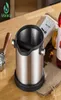 Caixa de batida de café em aço inoxidável 1800ml Espresso Recipiente anti -Slip Coffee Bin Bin Bin Bin com batida destacável T7952015