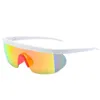 Designer Sunglasses Fashionable large frame sunglasses one-piece outdoor sports and cycling glasses large frame sunglasses surrounded on both sides 19103