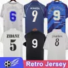 1986 2007 Raul Seedorf męskie koszulki piłkarskie Zidane R.Carlos Ramos Alonso Kaka 'Sergio Home Away 3rd White Football Shirts Dorosłe mundury