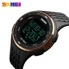 Wristwatches 10PCS/Set SKMEI 1219 Mens Ladies Digital Clock Relogio Masculino Sport Watches Men Women Waterproof LED Military