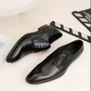 Casual Shoes Designer Gentleman Men's Genunine Leather Business Really Top Grade Excellent Quality Wedding
