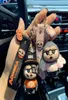 Trend Fart Monkey Keychain Kreative Creative Doll Rucksack Bag Auto Schlüsselanhänger Accessoires Paare Keyring Geschenk Keychains2989845
