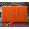 gratis schip buitenspellen adverteren blaasstenen activiteiten 5mwx3mlx3.5mh (16.5x10x11.5ft) gigantische ball gooien basketbalzone opblaasbare hoepel game te koop