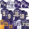 9 J.J.McCarthy Justin Jefferson T.J.Hockenson Football Jersey Aaron Jones Addison Lewis Cine Randy Moss Harrison Smith Ivan Pace Jr Turner Camryn Bynum Darrisaw Allen