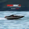 WLTOYS WL916 WL912-A RC BOOT 2,4 GHz 55 km/u Brushless High Speed Racing Boat 2200MAH Remote Control Speedboot Toys voor jongens 240417