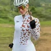Xama Womens Cycling Vêtements Macaquinho VTT VTT VTT LONGEVEURS SPORTSWEAR UNIFIFIQUE ARGUMENT 20D CUISTES 240416