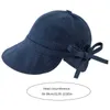Шляпы шляпы женская летняя сунхат складная открытая шляпа Рыбак. Регулируемая ультрафиолетовая защита шляпа Шляпа широкий хвост края хвост нама Hatl240429
