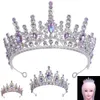 Tiaras Girls Luxury Bling Purple Crystal Tiara Crow