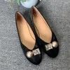 Casual Shoes Flat Women Spring Autumn Fashion Bekväm pekad tå Sexig Fairy Girl Loafers Plus Size #31-44