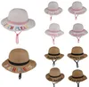 10styles Kids Bucket Hat Strawhat Sunshat Summer Beach Sun Chapéu de Pesca Caps de Pesca Baby Pescador Crianças Crianças Praia Baby Shippi9628532