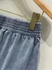 Giacche da donna Donne Diamond Denim Set elastico pantaloncini sciolti o collare a turno a manica corta singola