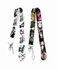 Anime Butler Butler Distrilhante Chaveiro Chaves Chaves Chave de Id Pass Gym Mobile Badges Holder Lanyard Chaves Titulares para Bags Wallet2857956