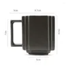 Tasses Style européen 400 ml Coupe de café en céramique Rétro set American Mug Office Soucoucer Livrer la table de table Decoration