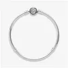 Braccialetti Charm 925 Sterling Sier for Women Fit Beheads Fine Jewelry Stili di cuori corona brillanti stili di base della catena di serpente Bracciale Lady dhp7k