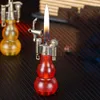 New Gourd Shape Iatable Lighter To Adjust The Flame Open Flame Lighter Lighter Accessories