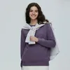 Kvinnors hoodies grossist kvinnor mode färgglada 320 gm bomull vårhöst för beskuren