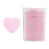 200 Piece/bottle Grafting eyelash glue cleaning cotton tablet eyelash tool non-dropping and anti-blocking for Special nail polish remover towel