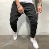 Men's Pants Autumn Mens Pants Hip Hop Side Zipper Panel Solid Color Simple Fashion Sports Mens Casual Work Pants Freight Pants Mens J240429