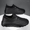 Casual Shoes STRONGSHEN Men Kitchen Clogs Chef Waterproof Rain Boots Outdoor Comfortable Flat Oil-proof Non-Slip Work Fishing