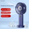 Electric Fan Handheld USB ładowanie mini biuro studenckie cichy cyfrowy fan wyświetlacza wysokiej mocy można wysłać bezpośrednio