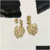Naszyjniki wiszące projektant liść żeńskie złoto dla kobiet sier modny zestaw biżuterii mody matka walentynkowa dar