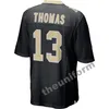 2024 NEU 13 Michael Thomas 4 Derek Carr 12 Chris Olave Custom 7 Taysom Hill 9 Drew Brees Männer Frauen Jugendfußballtrikot Größe S-6xl