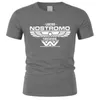 T-shirts masculins Tshirt de coton noir en noir