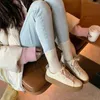 Casual schoenen Topkwaliteit 2024 Spring herfst dames platform sneakers kaki beige dames sport dikke bodem gevulkaniseerd