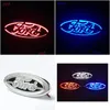 Autoaufkleber 5D LED -Logo Lampe 14,5 cmx5,6 cm für Ford Focus Mondeo Kuga Abzeichen Laserlichter 3D Heck -Emblem Aufkleber Ghost Shadow Drop Deli Otcoj