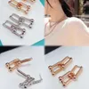 Fashion Simple Ttifeeny Earrings Versatile U-shaped horseshoe earrings rose gold personalized fashion trend