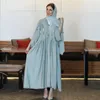 Paillettes di abbigliamento etnico aperto Abayas Donne Abito musulmano Eid Jalabiya Turchia Dubai Kaftan Kimono Cardigan Robe Caftan Ramadan