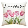 Pillow Valentines Day Cover 45x45cm Love Heart Decorations Holiday Farmhouse Decorative Case Decor For Sofa Couch JAF077