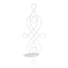 Candele in metallo Candlesty Candlestick Hanging Wall Short Displet Decorazioni per la casa Ornamenti