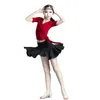 STEGN WED Wear Children's Firls 'Latin Dance Skirt Summer Competition Practice Dress