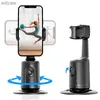 Selfie Monopods Automatisk spårning av mobiltelefonhållare Automatisk ansiktsspårning 360 Rotation Fast Facial AI Shooting Selfie Stick Universal WX
