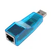 USB 10/100 Mbps Card réseau USB vers RJ45 Ethernet LAN Network Converter adapté à l'adaptateur Mac Android Mac Win 7 Android Mac