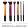 فرش المكياج 6pcs RT Pro Set Cosmetic Eyeshadow Powder Foundation Blush Lip Brush Pinceaux Maquillage أدوات Dropship