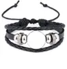 Pulseras de cuerda para joyas de pulsera en blanco de sublimación para joyería de estilo de impresión de transferencia térmica entera 2108121525075