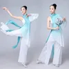 Zestawy odzieży Tradycyjne chińskie kostium tańca ludowego dla kobiet kostiumów Dzieci Yangko Dziewczyna UBieraj się Kobiety Yangge