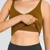 Actieve shirts dames v-neck sportvest borstkussen sexy rug hoge elasticiteit ademende snel drogende fitness lopende yoga tanktops