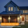 Förbättra ditt hems yttre med denna bondgårdsstil Guld Barn Light Fixture för veranda, entré eller garage - Hållbar utomhusbelysningslösning