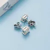 Princess Cut Design da 5 mm Stud Women 925 Silver Fashion Jewelry VVS Orecchini Moissanite