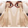 New Arrival Plus Size Dresses Strapless Long Floor Length Bow Knot Sashes Cheap Simple Wedding Dress Bridal Gowns Vestidos De Novia 0430