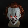Film S It 2 Cosplay Pennywise Clown Joker Mask Tim Curry Mask Cosplay Halloween Punteri di partite Led maschera maschere interi F217e3879913