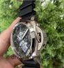 Peneraa High End Designer Watches For For 47mm 400 Titanium Mechanical Mens Watch Original 1: 1 Med Real Logo and Box