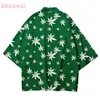 Ethnic Clothing Plus Size XXS-6XL 5XL 4XL Yellow Green Fashion Japanese Streetwear Cardigan Women Men Harajuku Haori Kimono Top Yukata Tao