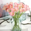 Dekorative Blumen Gute Flexibilität Künstlicher Teilname Calla Lily Table Dekoration Blütendurchmesser cm